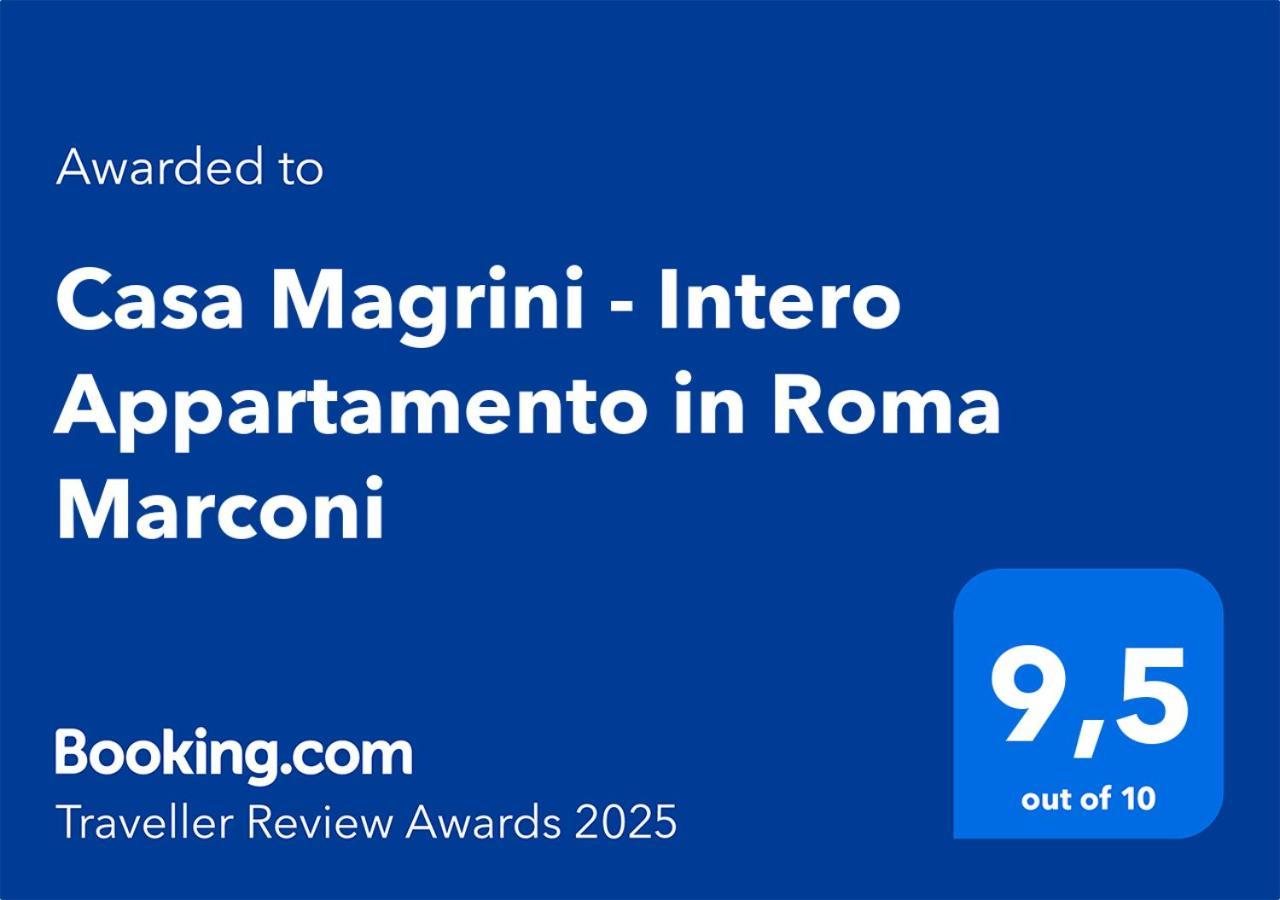 Casa Magrini - Intero Appartamento In Roma Marconi Esterno foto